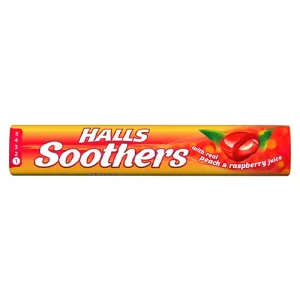 Halls Soothers - Peach & Raspberry