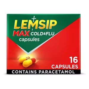 Lemsip Max Cold & Flu Capsules (16 Capsules)