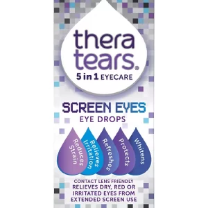 TheraTears Screen Eyes 5 in 1 Eye Drops 10ml